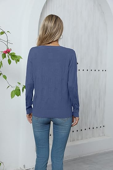 Women's autumn long-sleeved sweater top