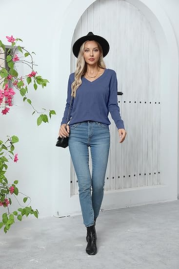 Women's autumn long-sleeved sweater top